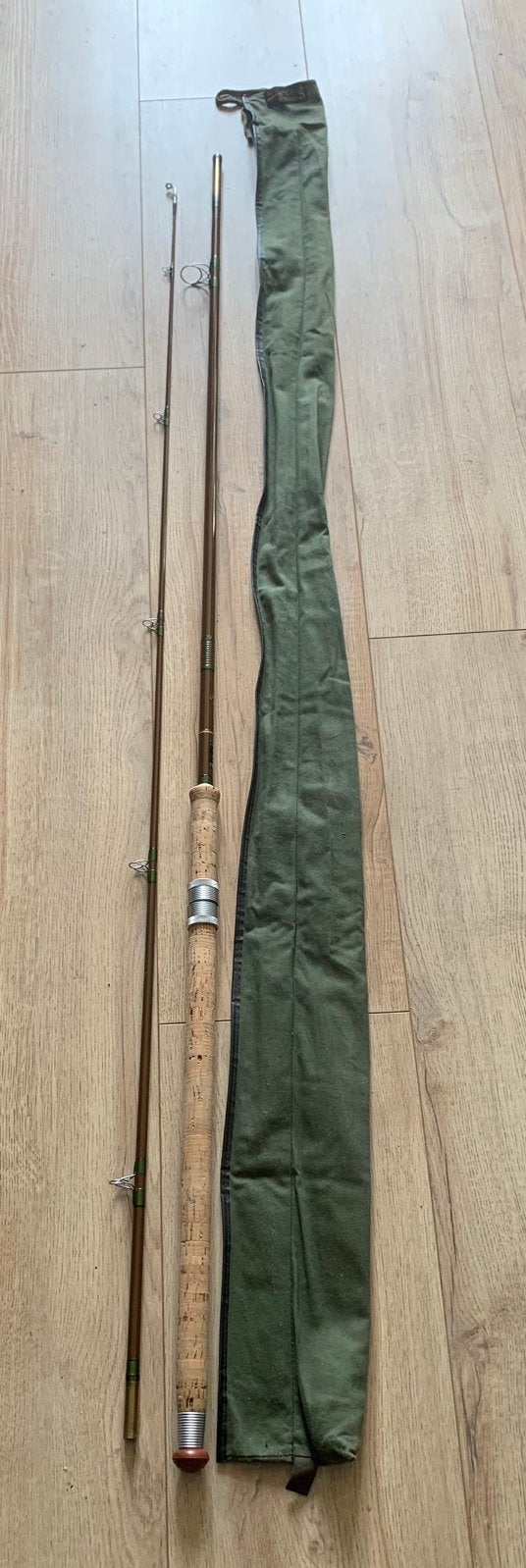 Hengelsport sciarone carp master1 karperhengel holglas vis, Ophalen, Zo goed als nieuw, Werphengel