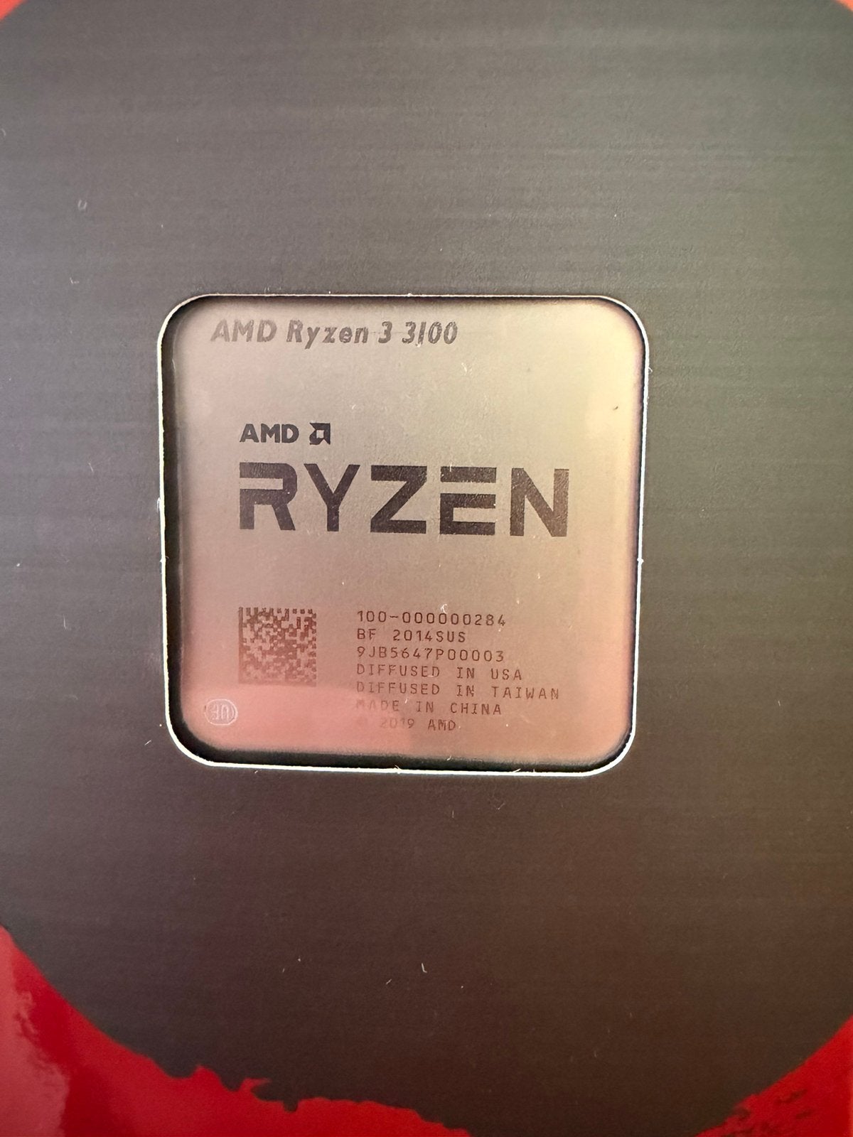 AMD Ryzen 3 3100, Computers en Software, Processors, Ophalen of Verzenden, Zo goed als nieuw, 3 tot 4 Ghz