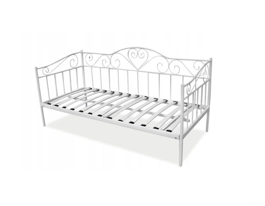 Meiden bed 1 persoons met matras, Huis en Inrichting, Slaapkamer | Bedden, Ophalen, 90 cm, Eenpersoons, Zo goed als nieuw