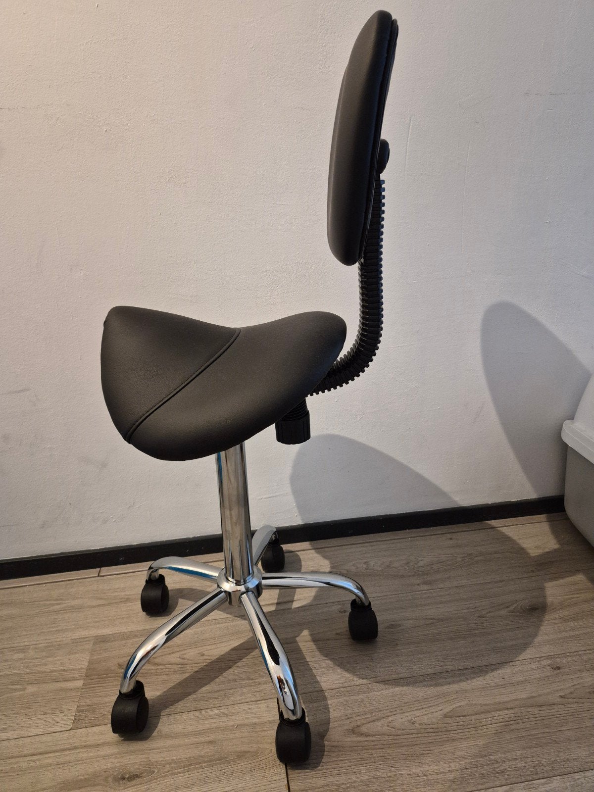 Zadelkruk, Huis en Inrichting, Bureaustoelen, Ophalen, Zwart, Zo goed als nieuw, Bureaukruk