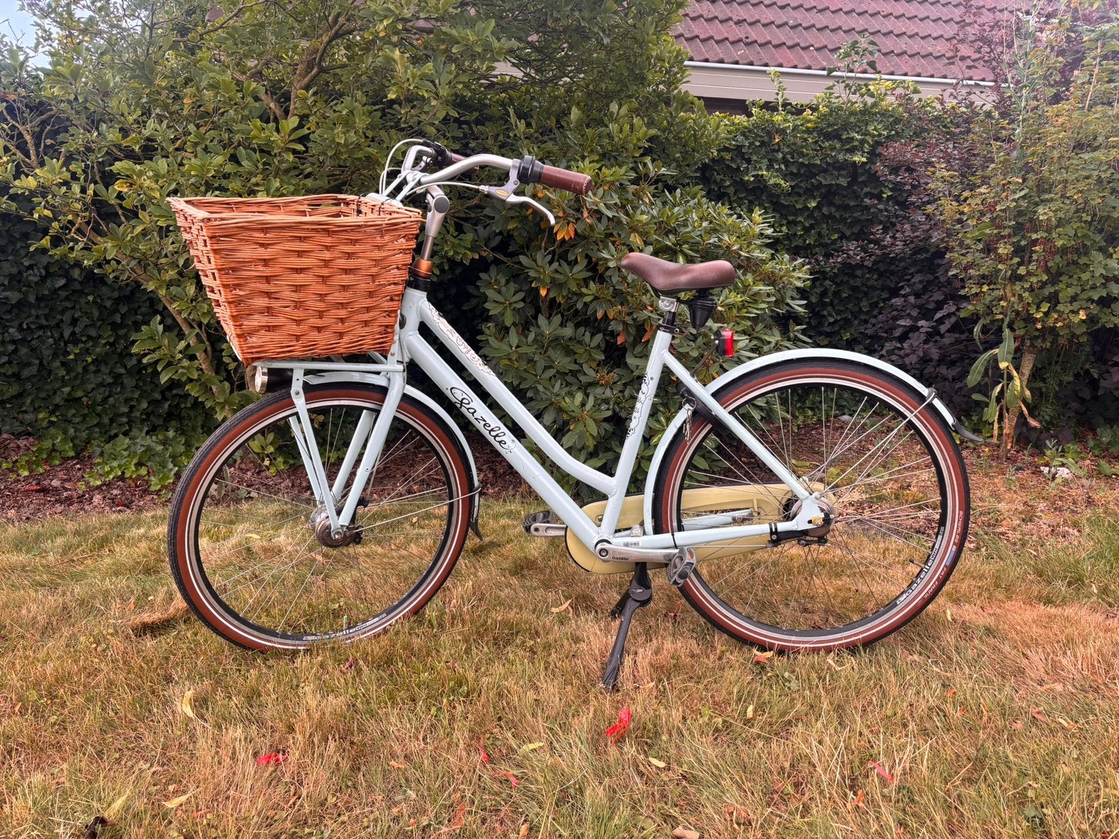 Gazelle damesfiets Miss Grace lichtblauw, Ophalen, Versnellingen, Gazelle, 53 tot 56 cm