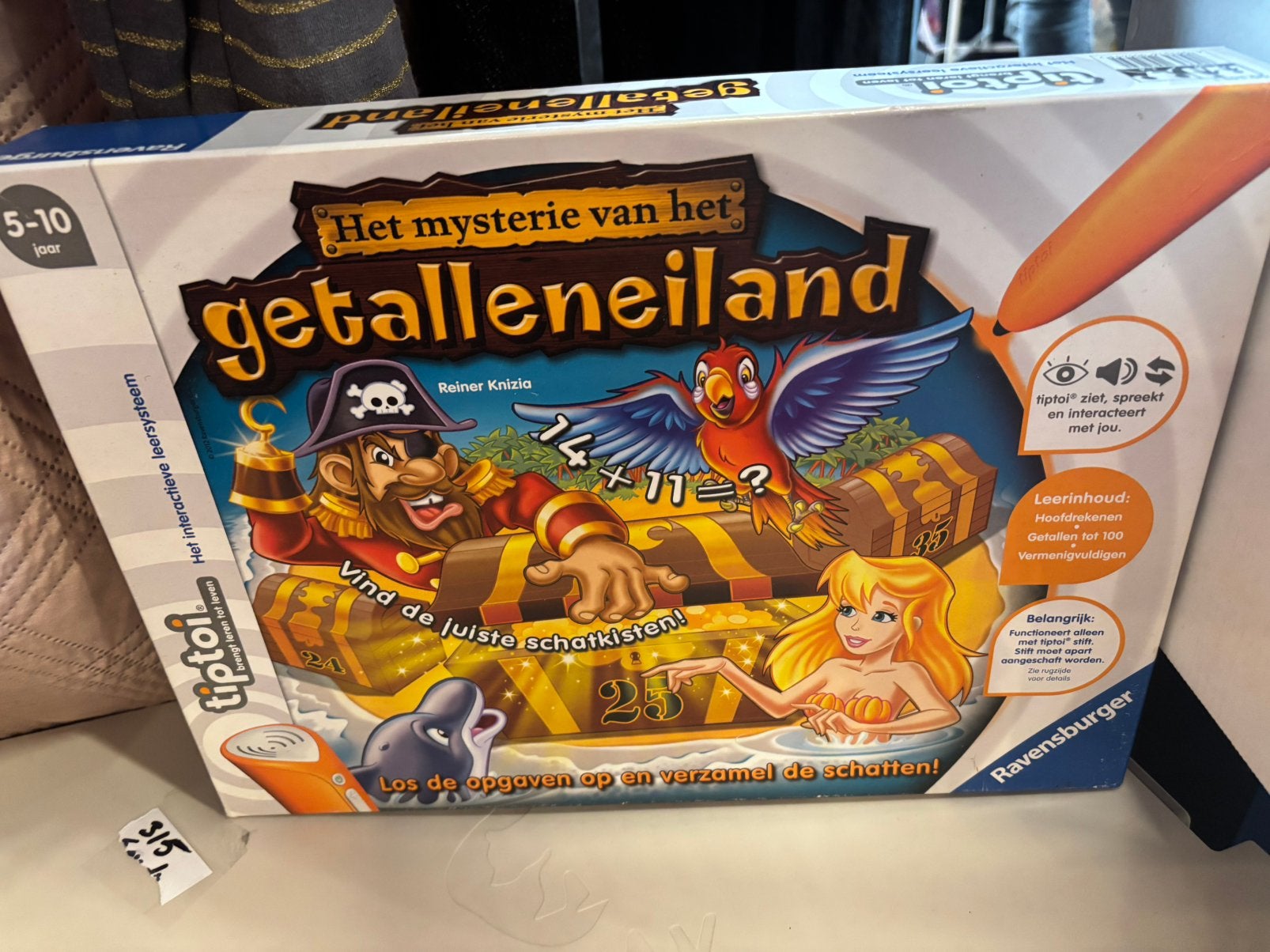 Tip toi rekenspel, Ophalen, Zo goed als nieuw