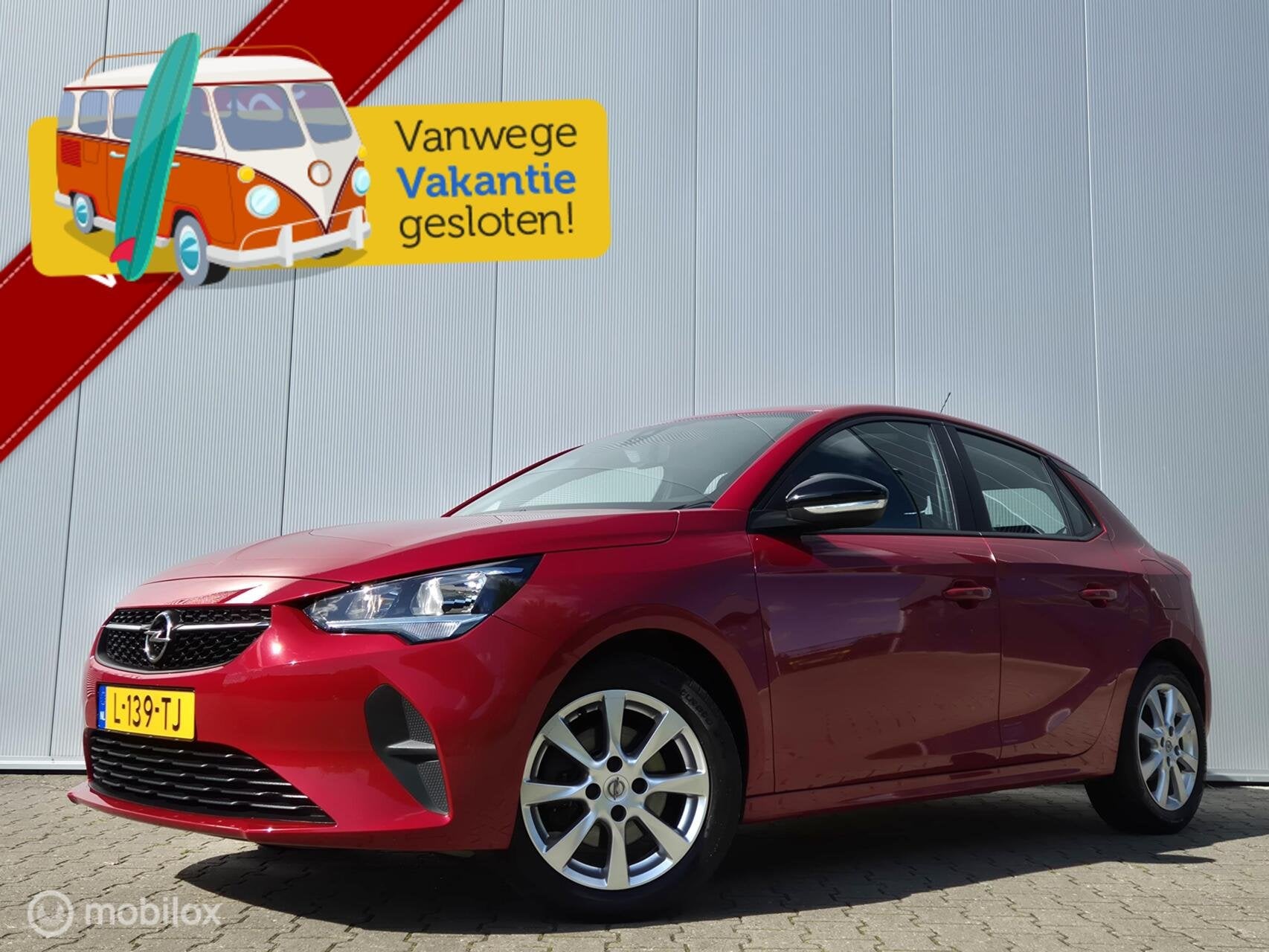 OPEL CORSA 1.2 EDITION/AIRCO/CRUISE/CARPLAY/PDC/16''LMV/LANE, Voorwielaandrijving, Verwarmde buitenspiegels, 101 pk, Gebruikt