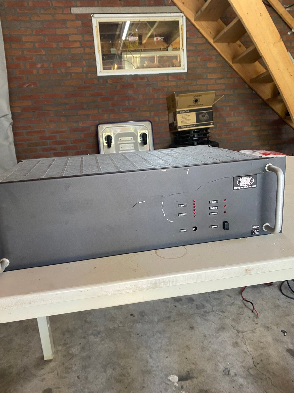 Dynacord DEM 286 - Ongetest - nette staat, Audio, Tv en Foto, Ophalen, Gebruikt, Overige merken
