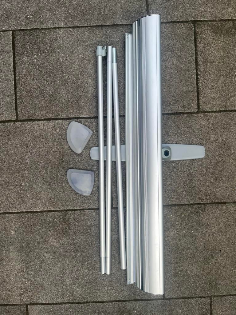 Banner / 2 mrt, Ophalen of Verzenden, Zo goed als nieuw, 50 tot 100 cm, Minder dan 100 cm