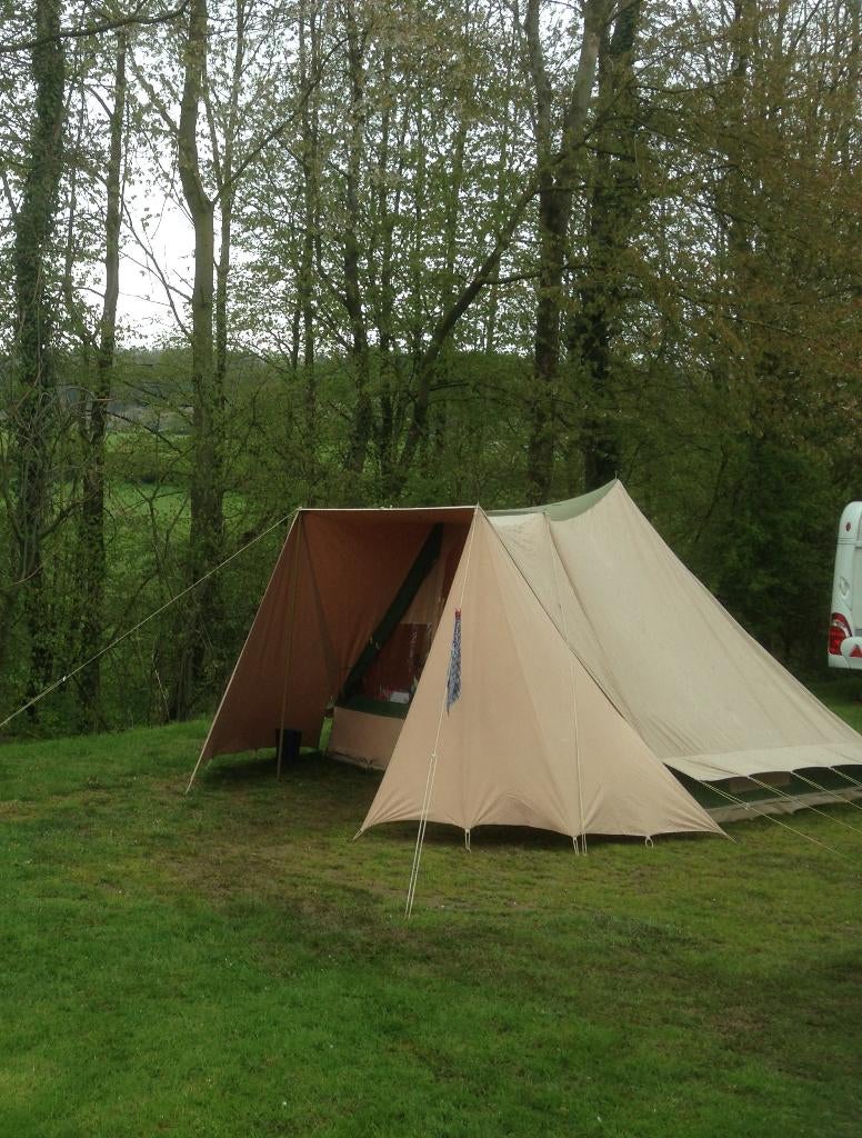 tent, voor 4 personen, gebruikt, Caravans en Kamperen, Ophalen, Gebruikt, Tot en met 4