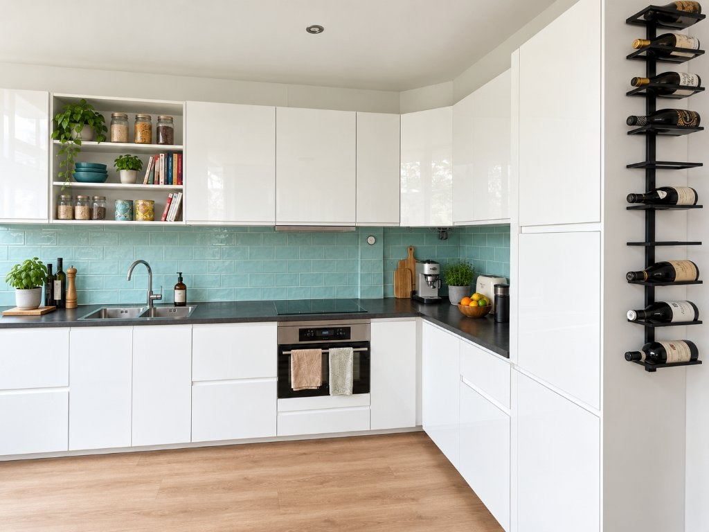 Keuken, Huis en Inrichting, Ophalen, Gebruikt, Wit, Hoekkeuken