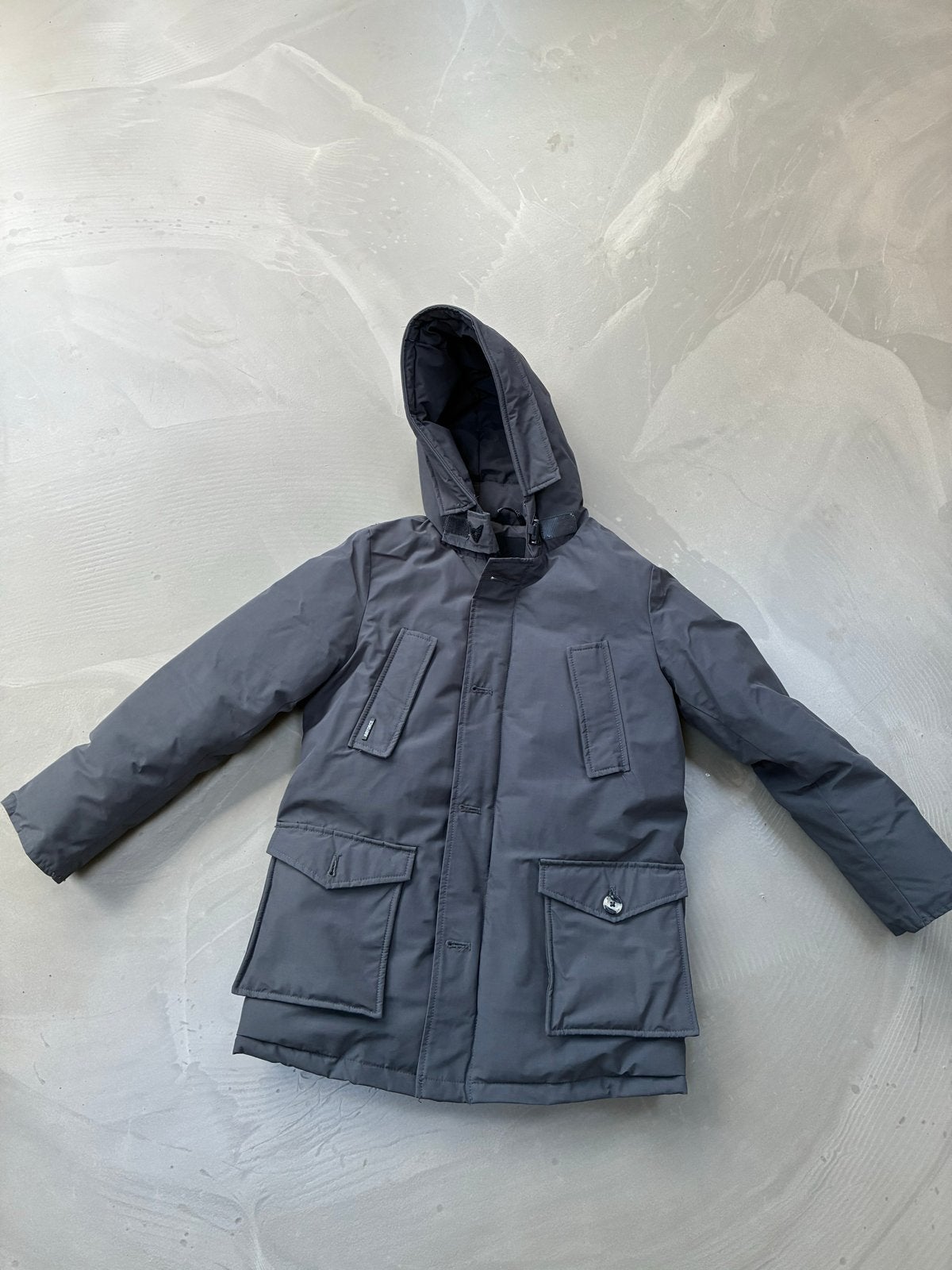 Airforce winterjas grijs maat 10Y, Ophalen of Verzenden, Zo goed als nieuw, Maat 34 (XS) of kleiner, Grijs