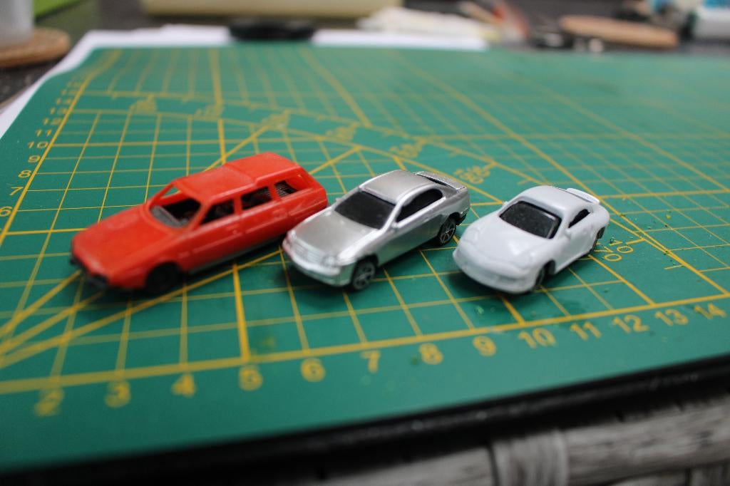 miniatuur  ho  - auto  2, Ophalen of Verzenden, Gelijkstroom of Wisselstroom