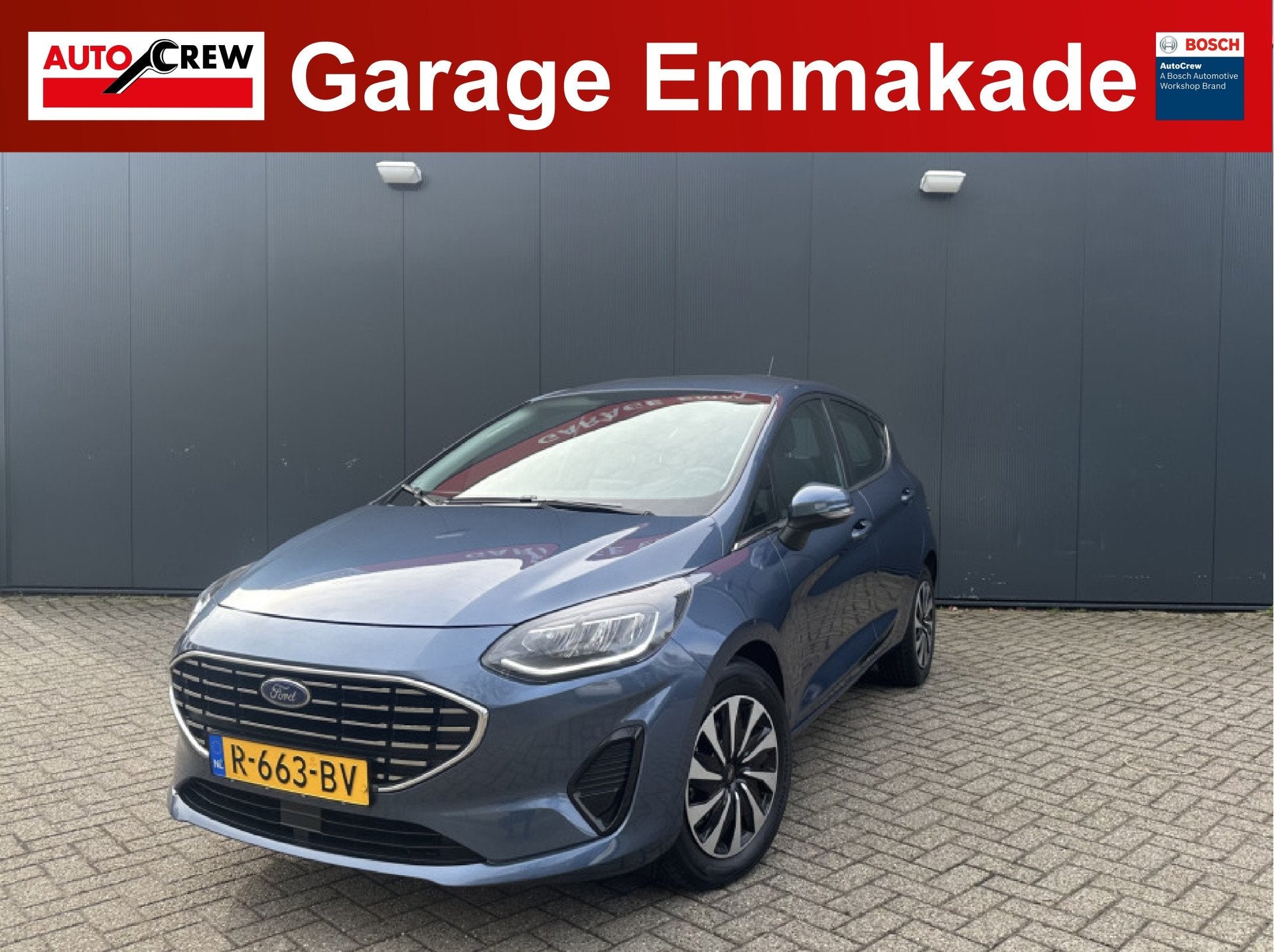 Ford Fiesta 1.0 EcoBoost Hybrid Titanium Automaat | Adaptive, Auto's, Ford, Euro 6, Blauw, Origineel Nederlands, Bedrijf