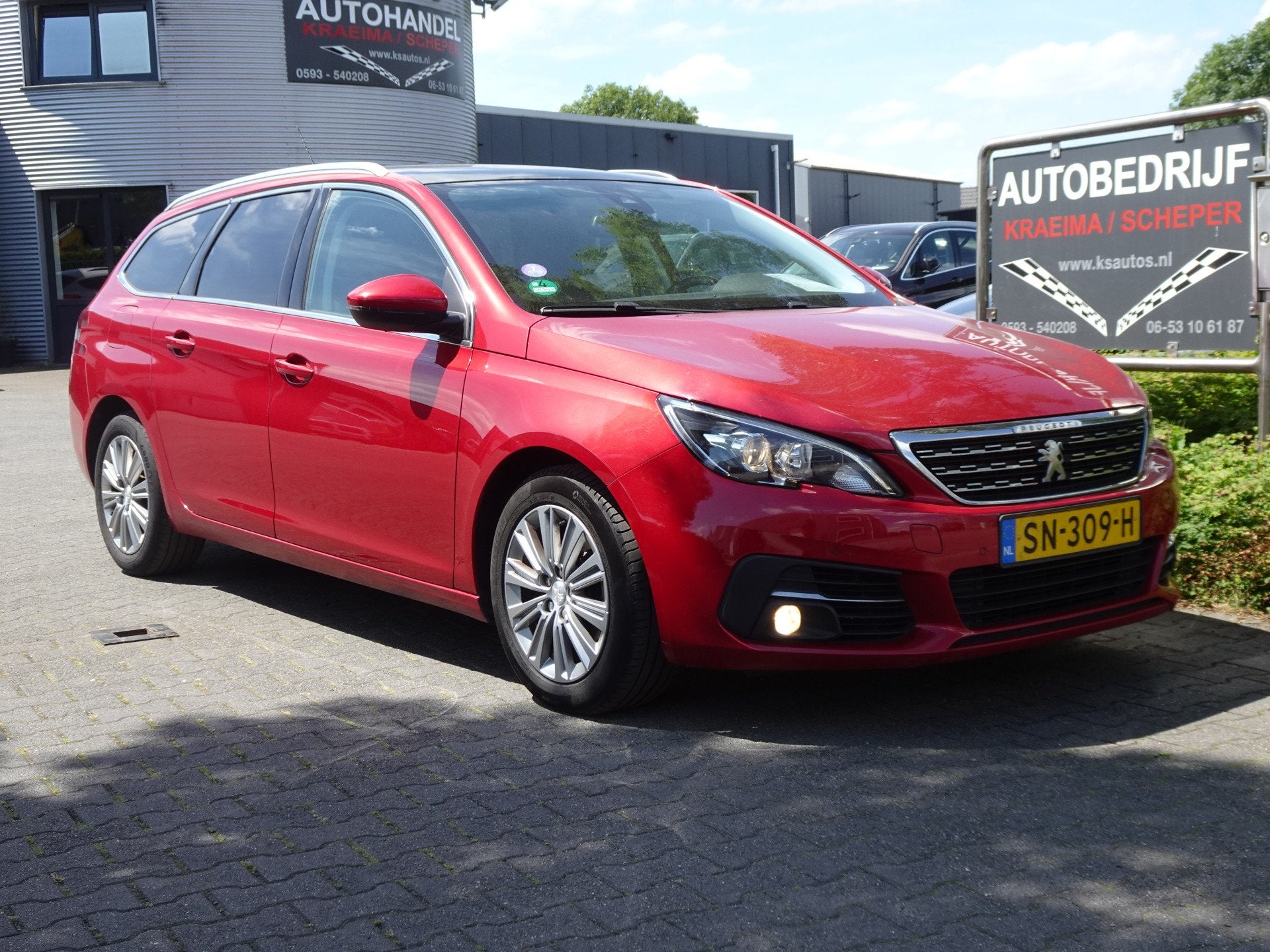 Peugeot 308 SW 1.2 PureTech Premium (bj 2018), Gebruikt, Euro 6, 1199 cc, Origineel Nederlands