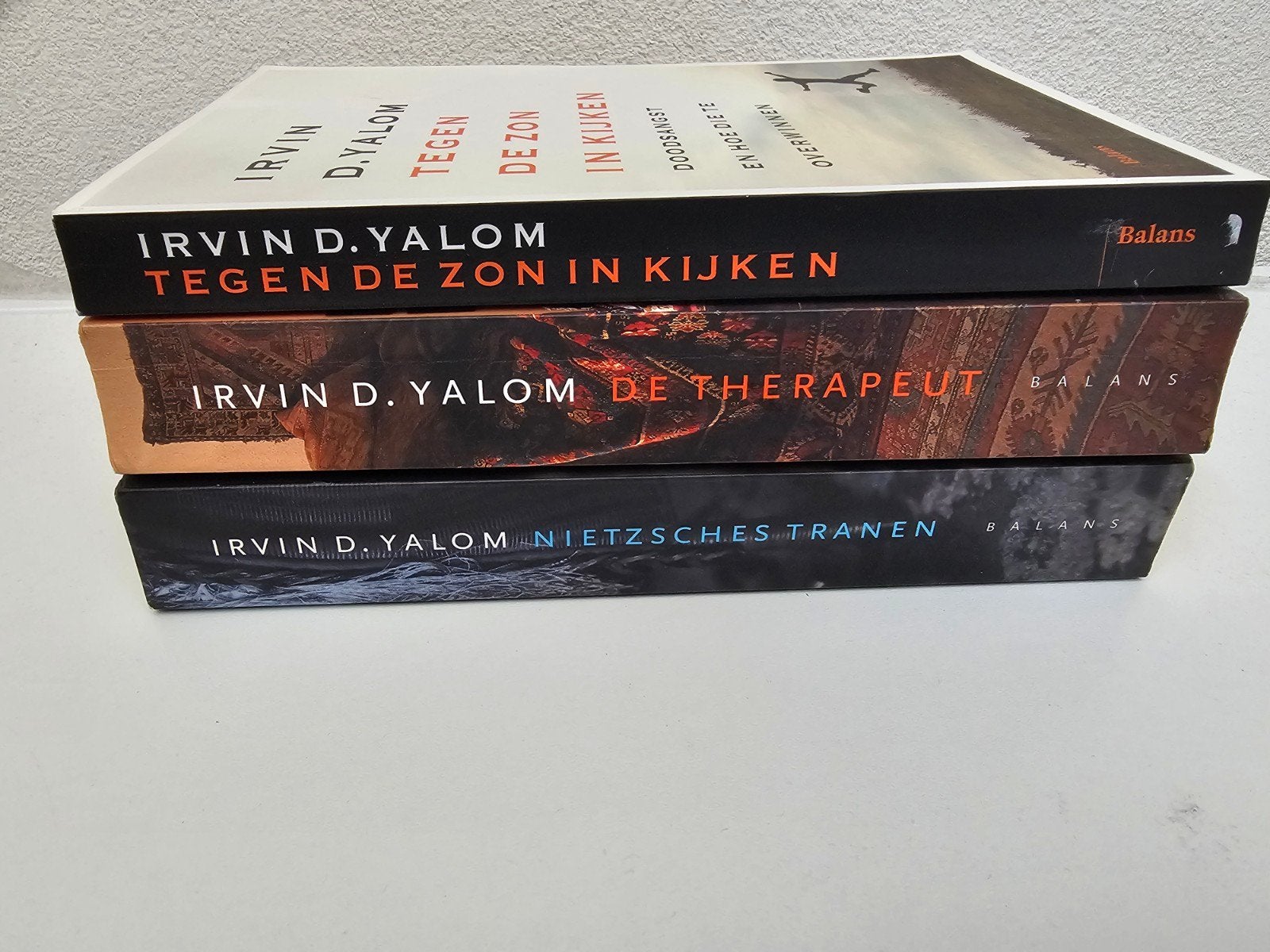 Irvin D. Yalom Boekenpakket: 3 Psychologie Klassiekers, Boeken, Ophalen of Verzenden, Gelezen, Irvin D. Yalom