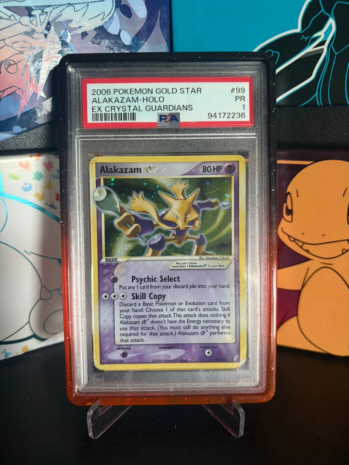 Foto 2 van Alakazam Goldstar PSA 1