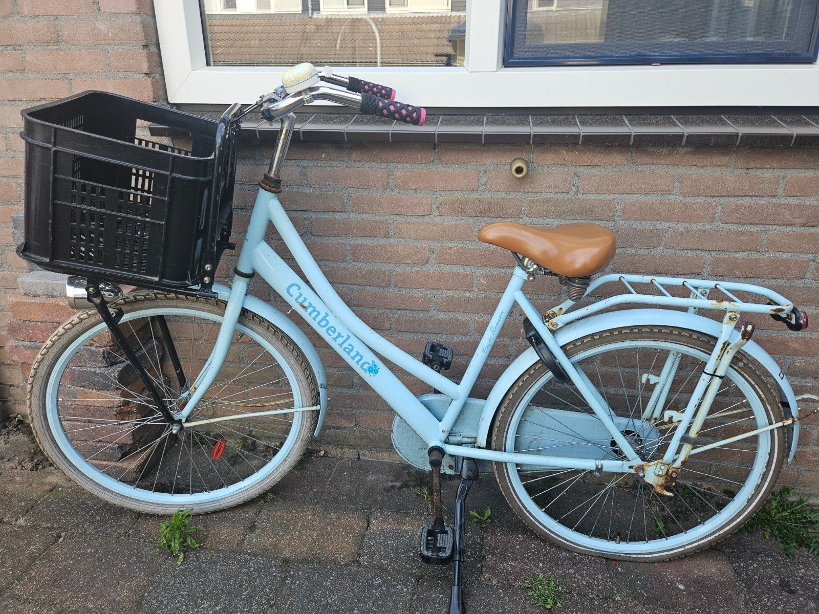 Cumberland transportfiets 26 inch, Fietsen en Brommers, Terugtraprem, Gebruikt, 50 tot 53 cm, Ophalen