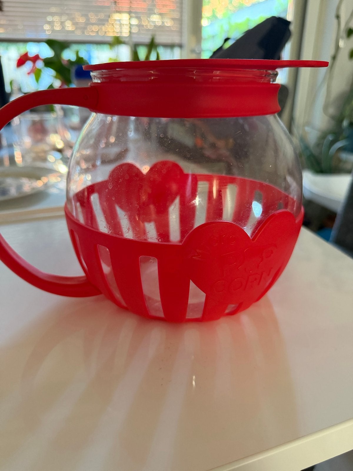 Magnetron Popcorn Maker - Rood, Ophalen, Gebruikt