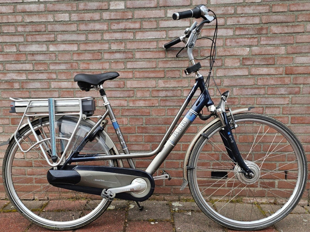 RIH Omega 1 Dames 52 T8V Dames Titanium/Inktblauw 52cm, Gebruikt, -, -, 51 tot 55 cm