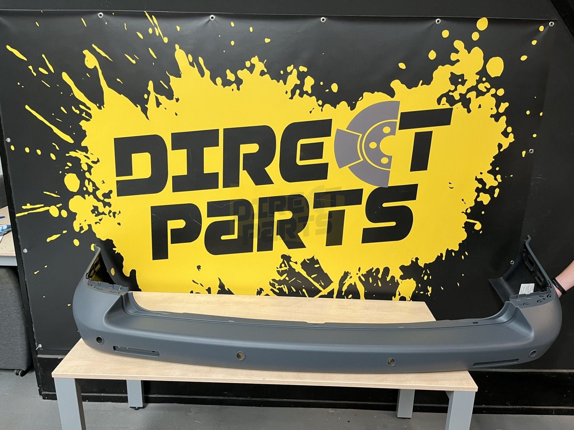 Volkswagen T5 (-6/12) achterbumper (bij PDC) (te spuiten) MQ