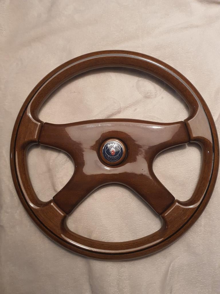 Houten stuurwiel Saab 900 9-3og, Ophalen of Verzenden, Gebruikt, Saab