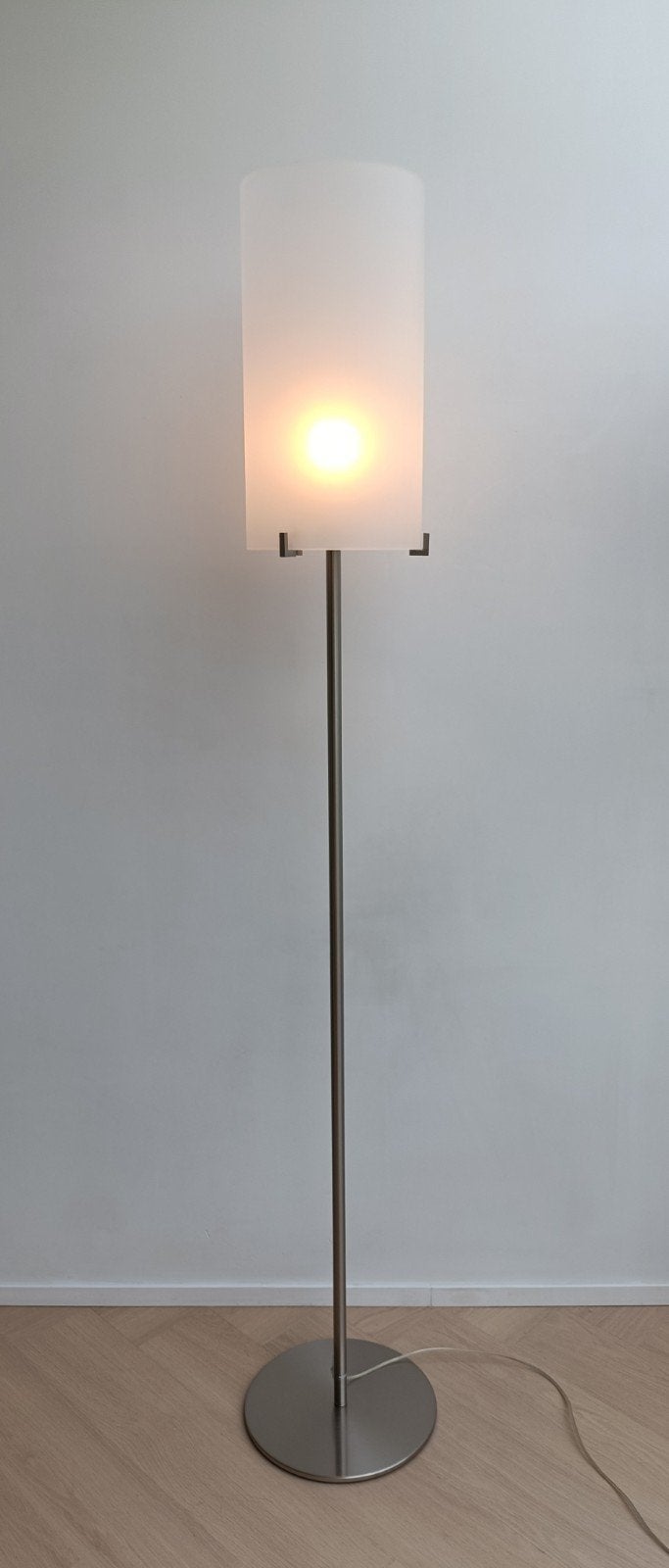 Prandina CPL F1 vloerlamp – transparant glas – LED dimbaar, Ophalen, E27 (groot), Zo goed als nieuw, Glas