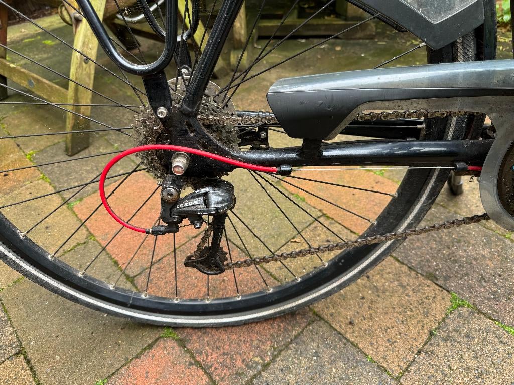 Te koop Gazelle Eclipse H61 t24 Panther Black, Fietsen en Brommers, Ophalen, Gebruikt, Versnellingen, 56 cm of meer