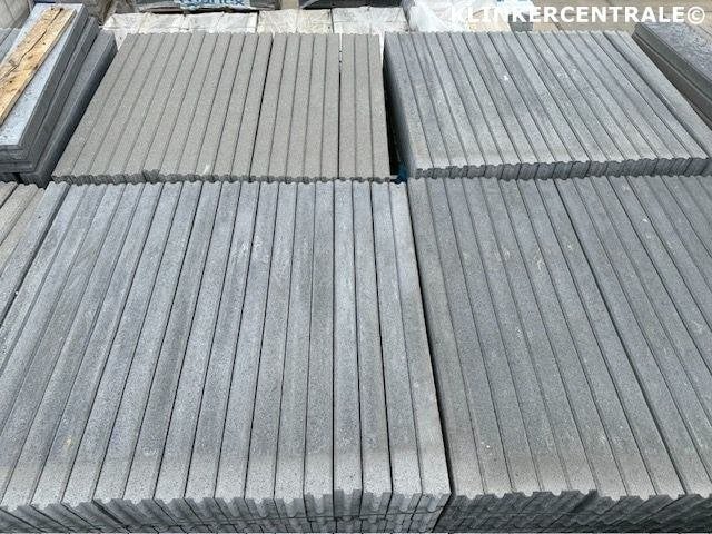 1.216 stuks  zwart antraciet betonbanden 6x20x100cm B-keus, Verzenden, Overige typen, Nieuw, 10 m² of meer