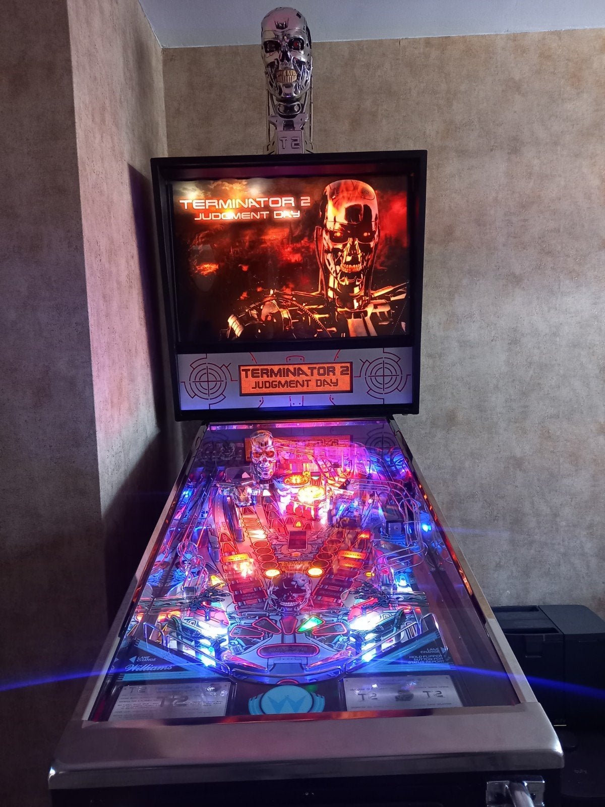 Terminator 2 Judgment Day, UNIEK exemplaar!, Ophalen, Dot-matrix, Flipperkast, Williams