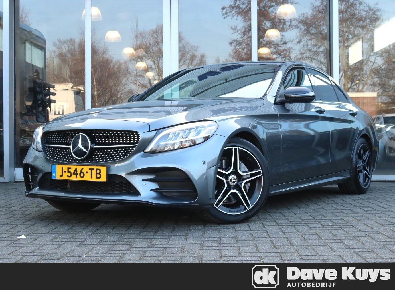 Mercedes-Benz C 180 AMG Line | Night edition | Apple Carplay, 12 maanden, 1595 cc, Sedan, Automatische klimaatregeling
