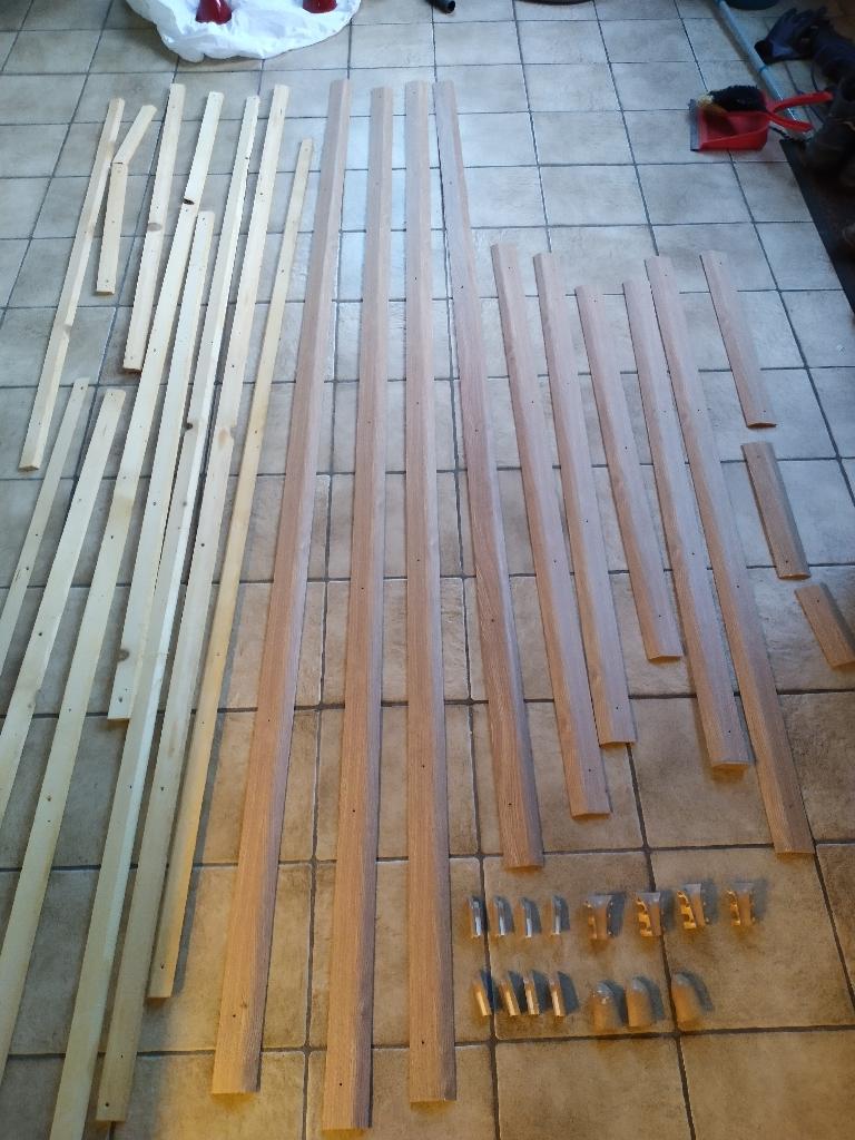 Laminaat plinten gratis, Doe-het-zelf en Verbouw, Plinten en Afwerking, Ophalen, Gebruikt, Mdf, 200 tot 250 cm