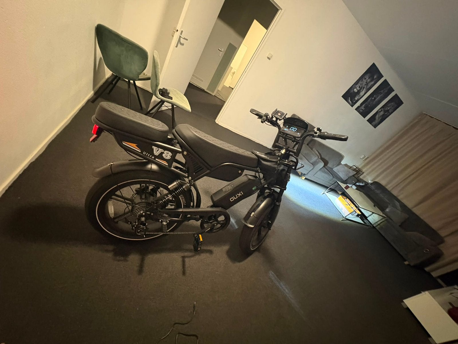 Fatbike V8 ultra, Ophalen, Zo goed als nieuw