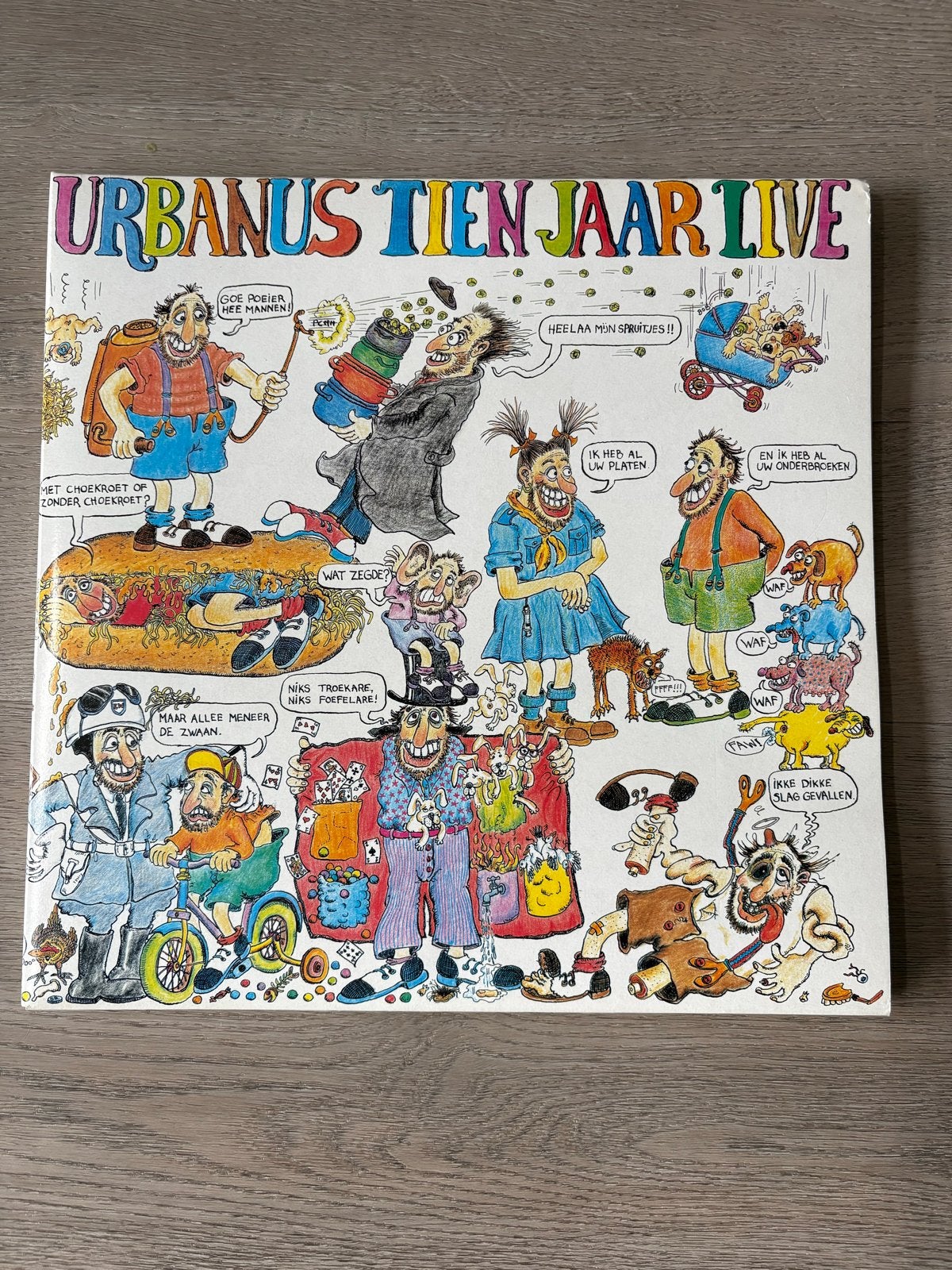 Urbanus Tien Jaar Live - 3-LP zgan, Cd's en Dvd's, Vinyl | Overige Vinyl, Ophalen of Verzenden, Zo goed als nieuw, 12 inch, Dubbel-LP