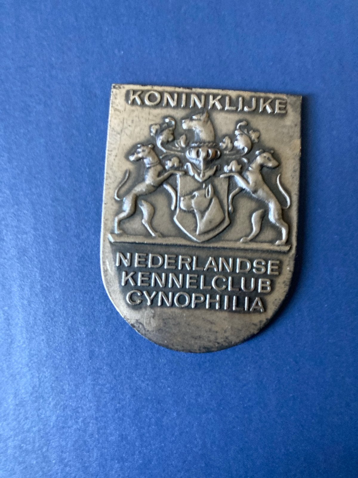Herdenkingspenning Koninklijke Nederlandse Kennelclub, Ophalen of Verzenden, Gebruikt