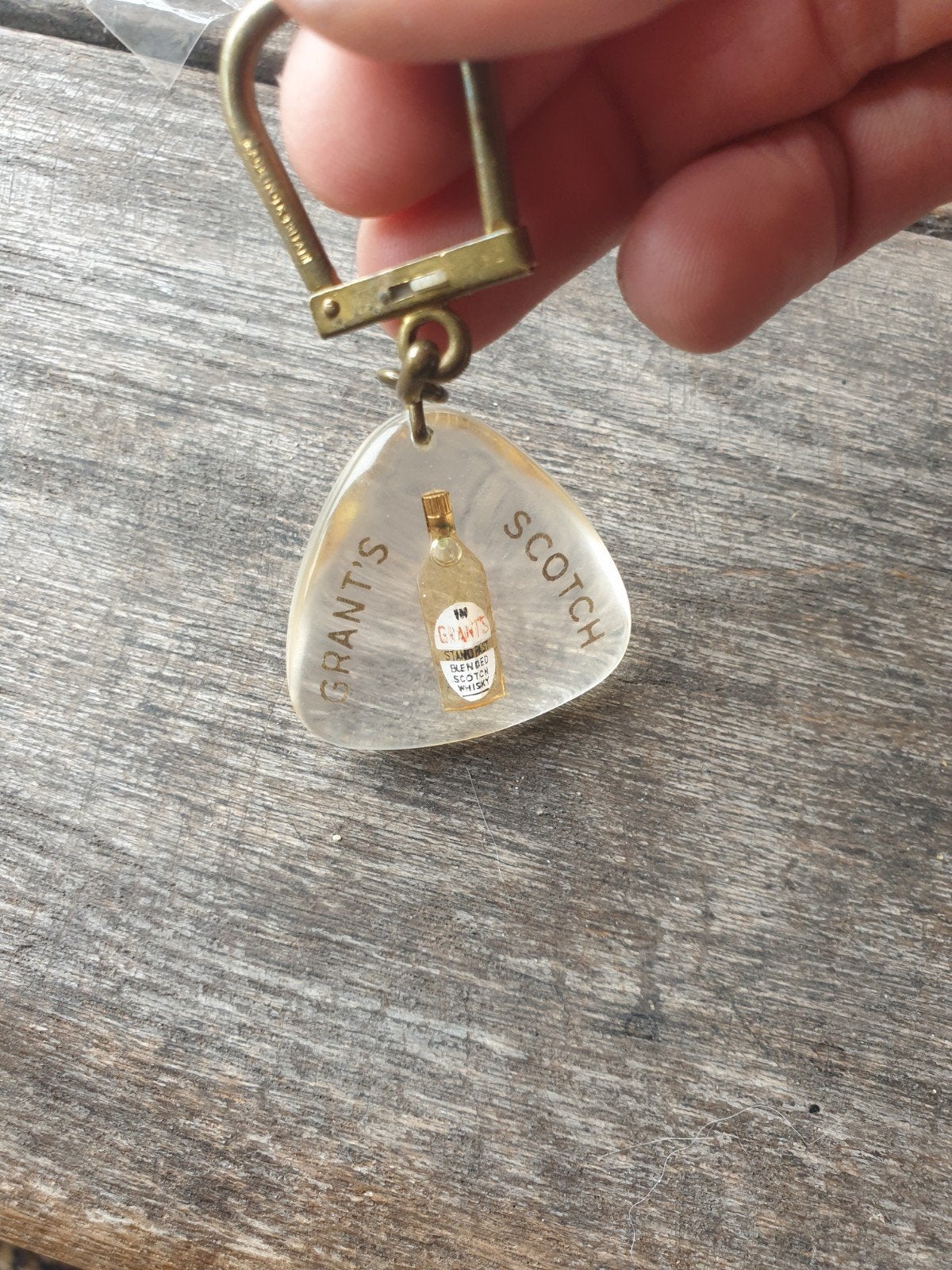 Vintage Grant's Scotch Whisky Sleutelhanger, Ophalen of Verzenden, Gebruikt, Merk