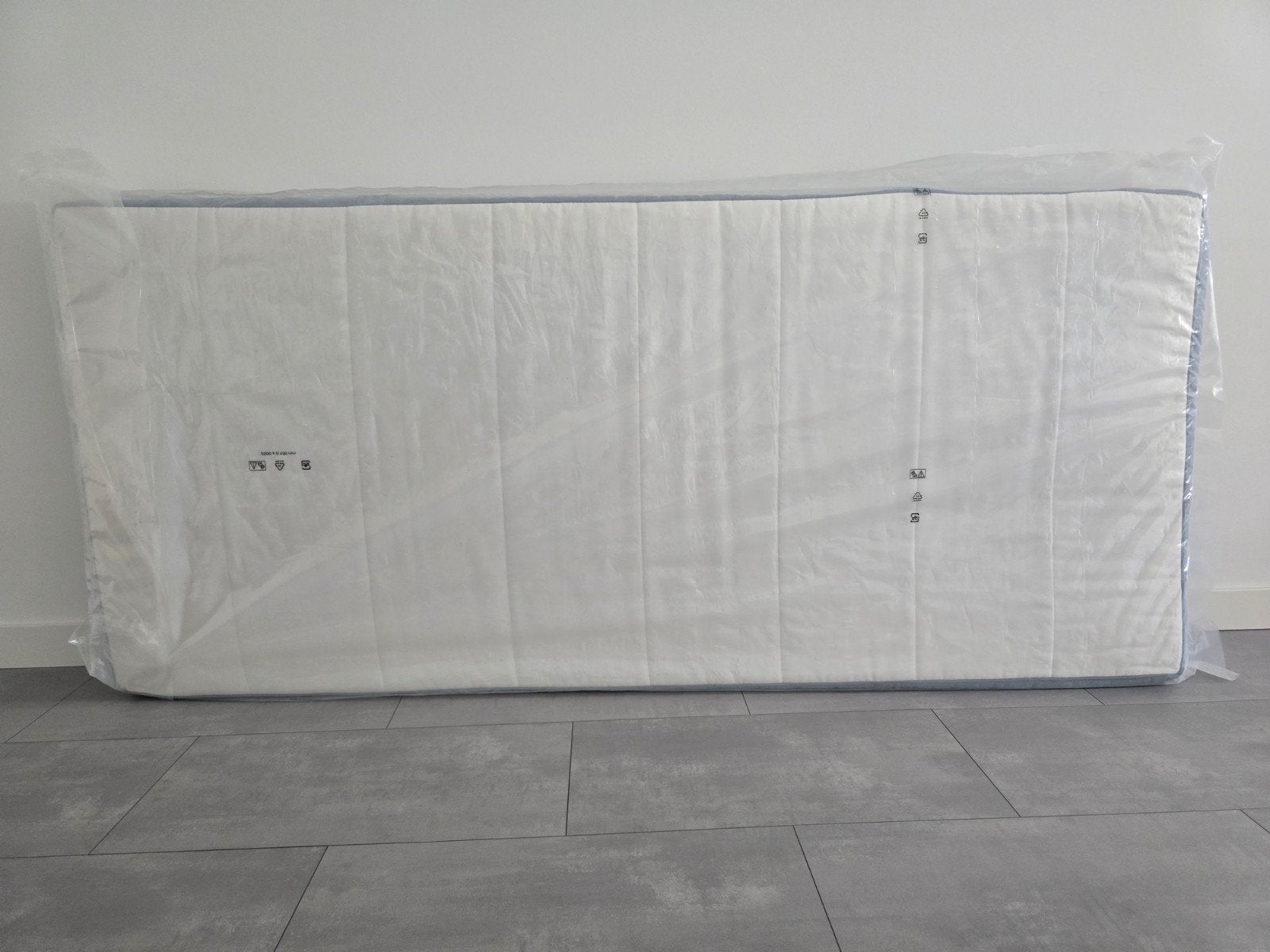 90200 cm bed, Ophalen, 90 cm, Eenpersoons, Zo goed als nieuw