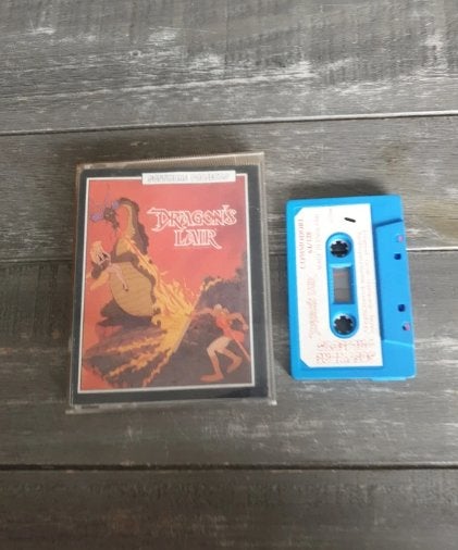 Dragon's Lair Rare Game Commodore 64/ 128, Ophalen of Verzenden