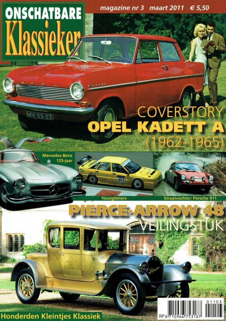 Onschatbare Klassieker 2011 nr. 3 (o.a. Opel Kadett A), Verzenden, Gelezen, Algemeen