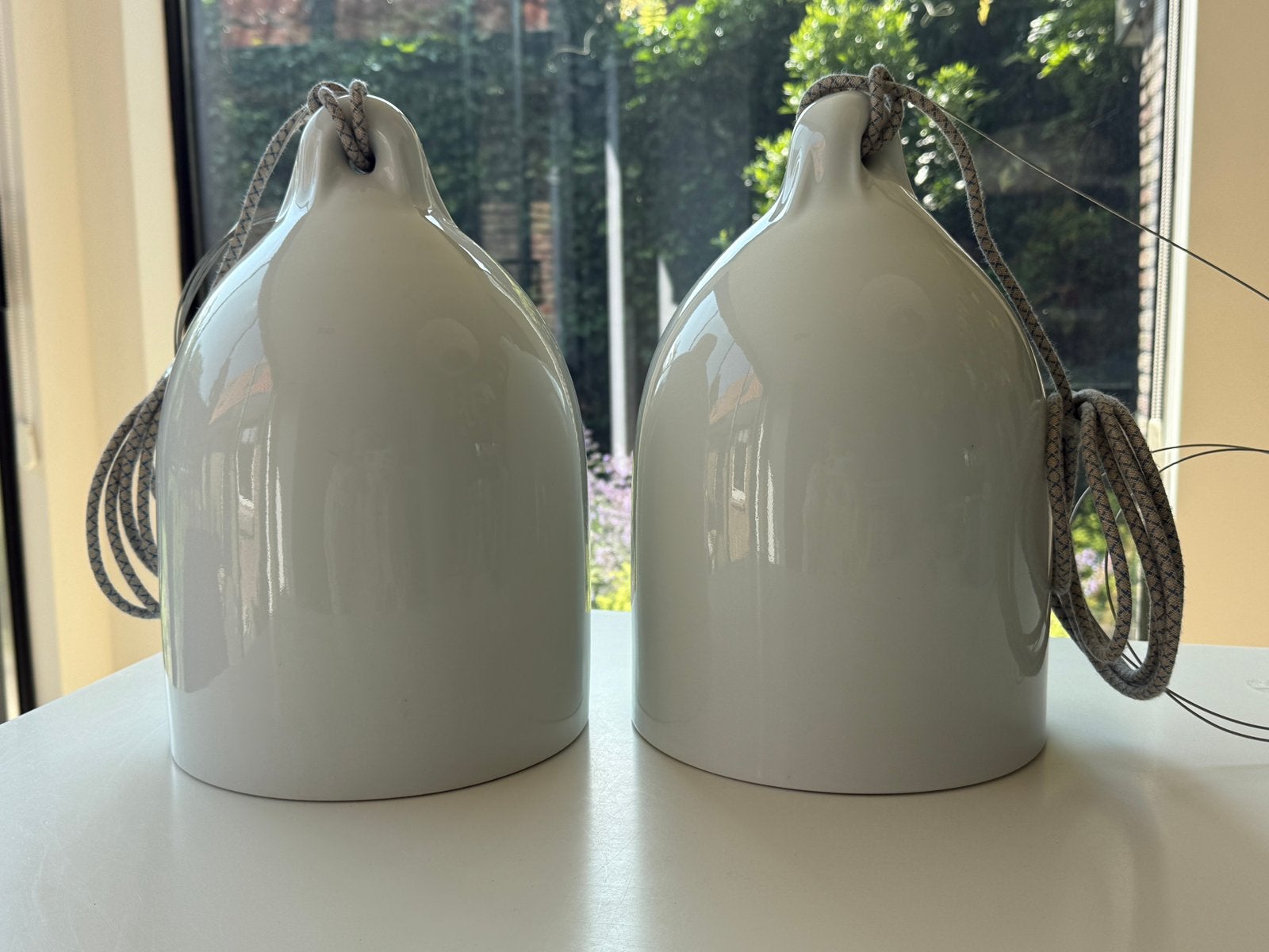 Hanglamp ‘Buffer’ van Pols Potten keramiek en goud, Huis en Inrichting, Modern design, Ophalen of Verzenden, Zo goed als nieuw