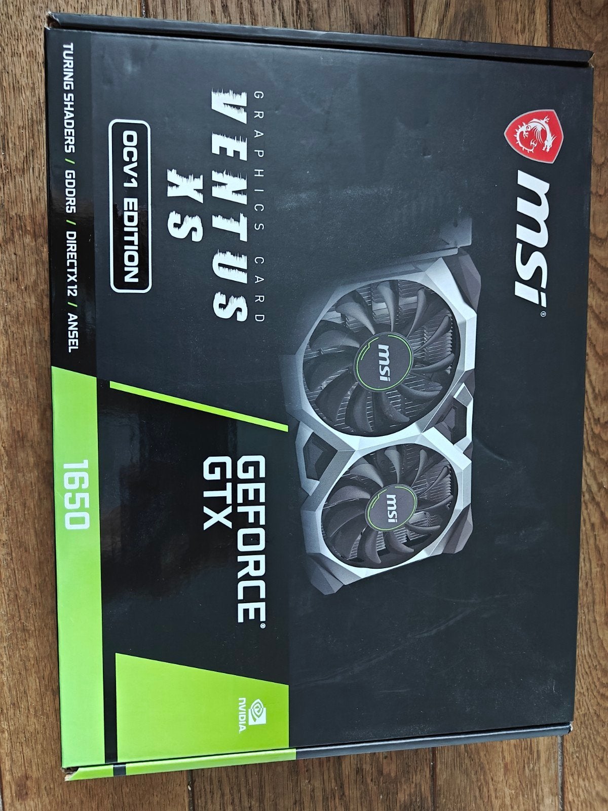 MSI GeForce GTX 1650 Ventus XS 4G OCV1 Videokaart, PCI-Express 3, HDMI, Ophalen of Verzenden, Nvidia