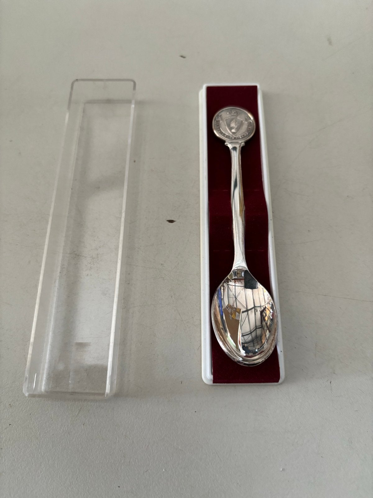 Verzilverd lepeltje Koninklijke Marechaussee, Verzamelen, Ophalen of Verzenden