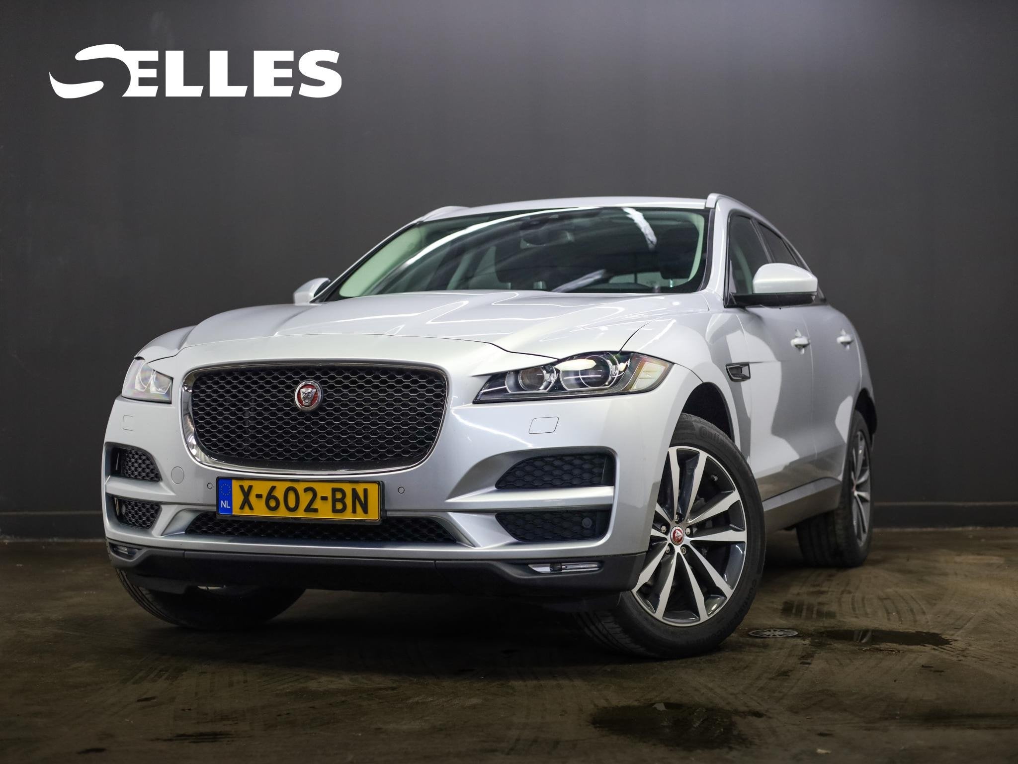 Jaguar F-PACE 2.0 Portfolio AWD 20d | Lederen bekleding, Auto's, Jaguar, Automaat, Stof, Euro 6, 4 cilinders