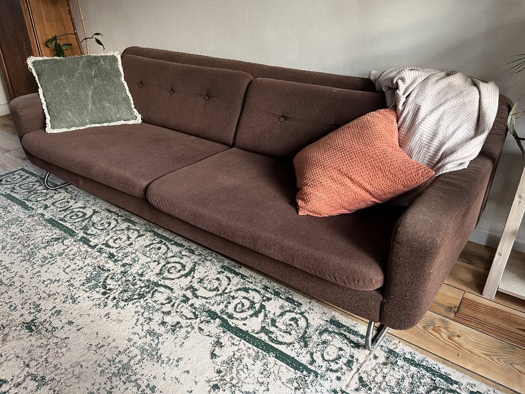 Bank - Design 1960s, Gebruikt, 1960s/ 1970s, Driepersoons, 75 tot 100 cm