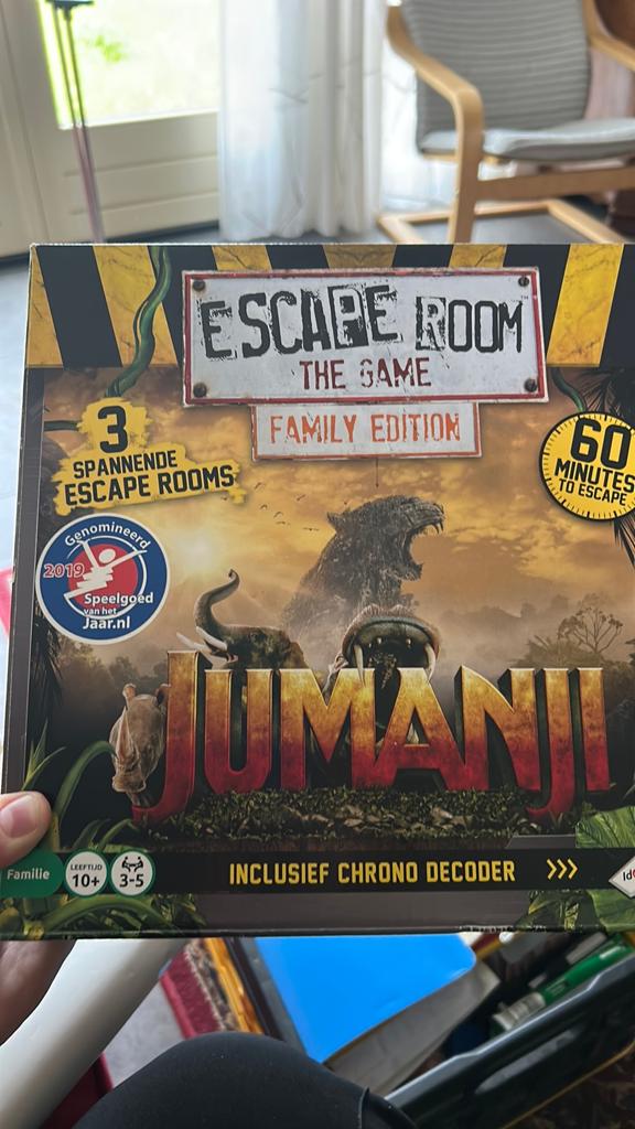 Escaperoom family edition, Vijf spelers of meer, Ophalen of Verzenden, Zo goed als nieuw