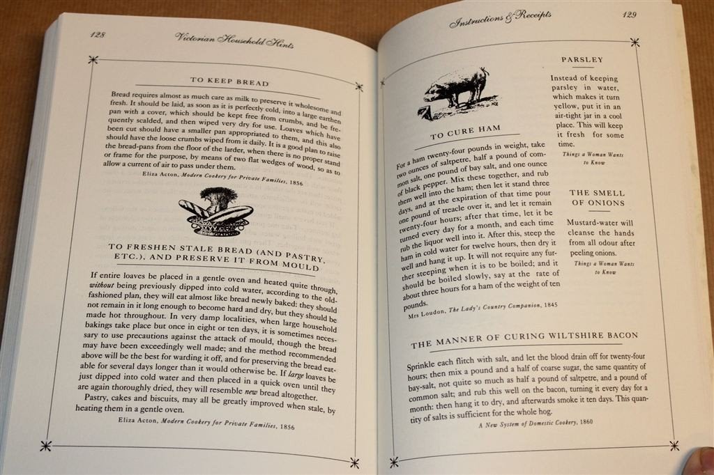 Victoriaanse Huishoudtips — Rijk Geïllustreerd — 1996, Ophalen of Verzenden, Gelezen, Europa