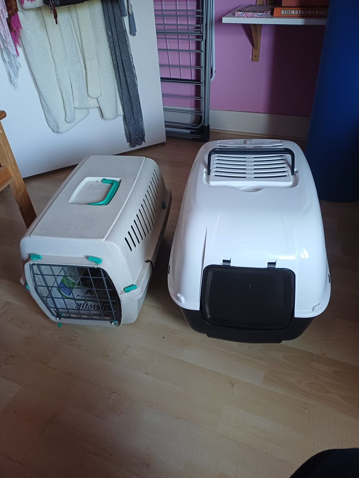Kattenbak en kattentransportbox, Dieren en Toebehoren, Ophalen, Zo goed als nieuw