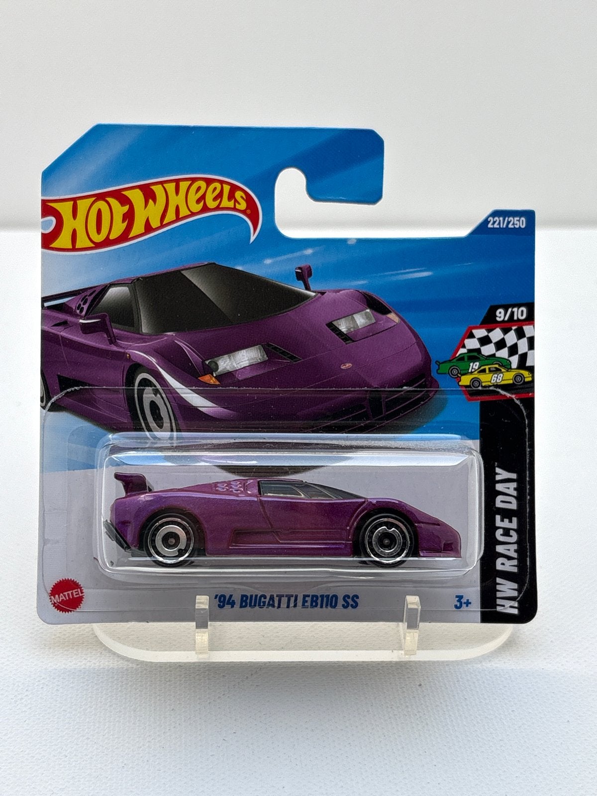 Hot Wheels '94 Bugatti EB110 SS - HW Race Day 2025, Auto, Nieuw, Ophalen of Verzenden, Mattel