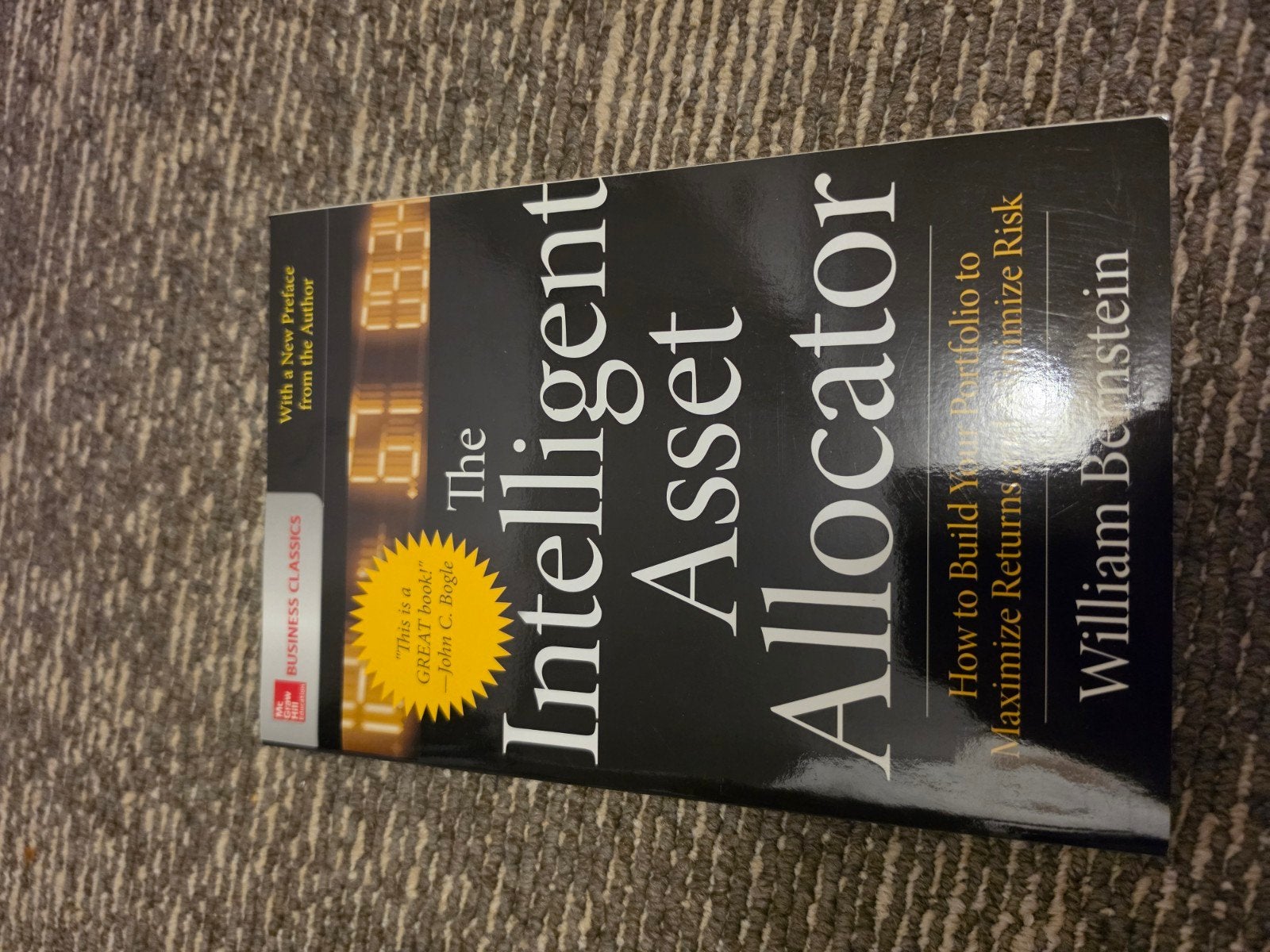 The Intelligent Asset Allocator - William Bernstein, Ophalen of Verzenden, Zo goed als nieuw, Geld en Beleggen