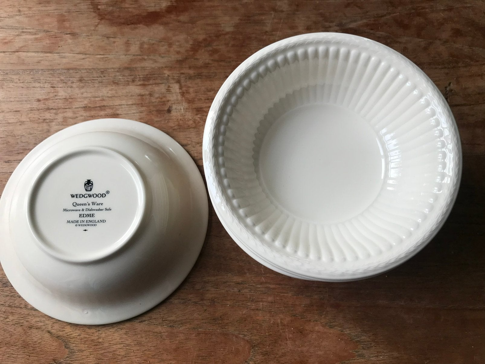 Wedgwood edme 6 schaaltjes 16cm, Ophalen of Verzenden, Zo goed als nieuw, Aardewerk, Schaal of Schalen
