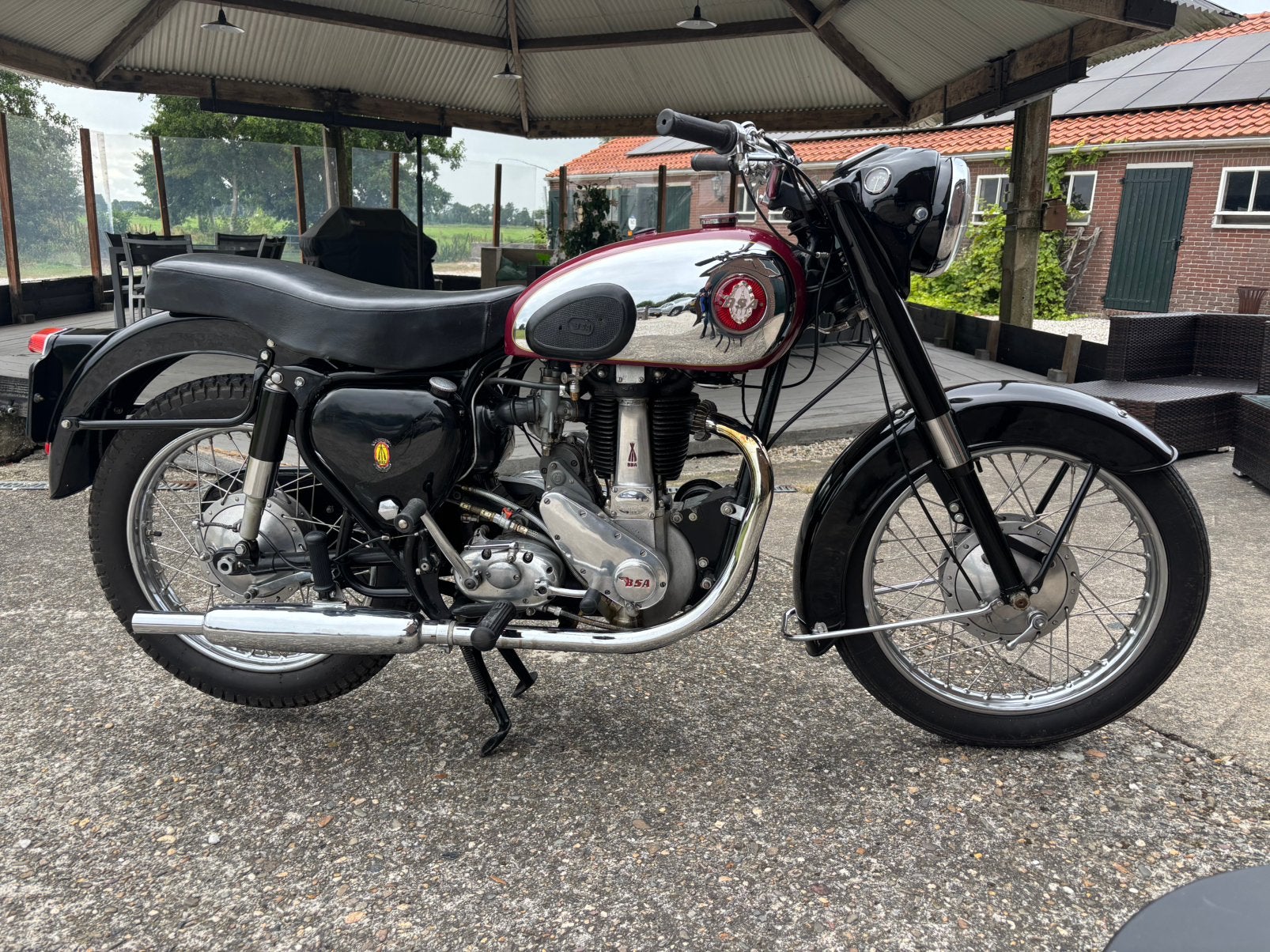 BSA B31, 350cc, 1957, uitstekende staat, org NL, Motoren, Gebruikt, Minimaal motorrijbewijs A2, Handgeschakeld, 1 cilinder