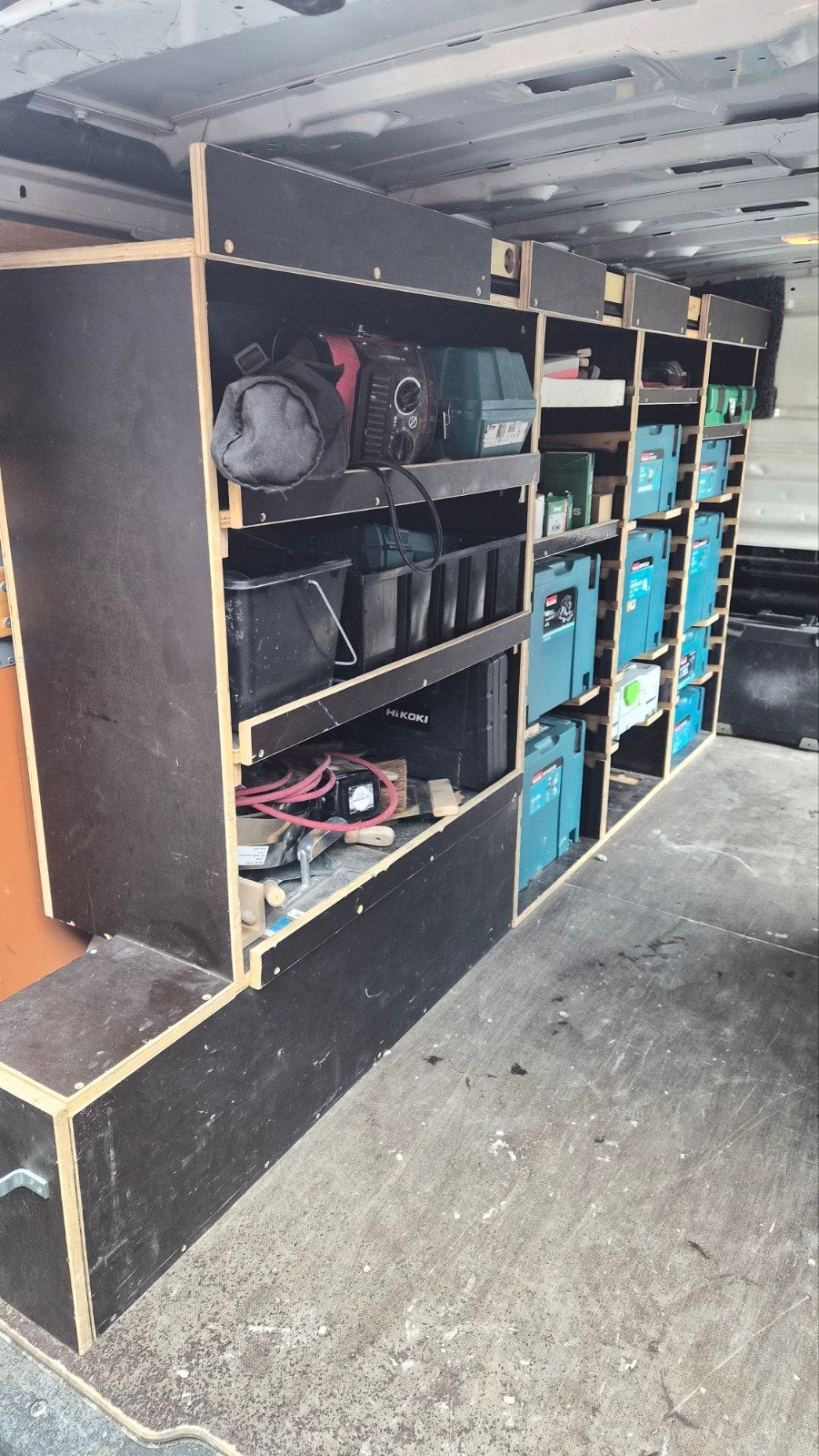 Complete bedrijfswageninrichting voor bestelbus renault traf, Ophalen of Verzenden