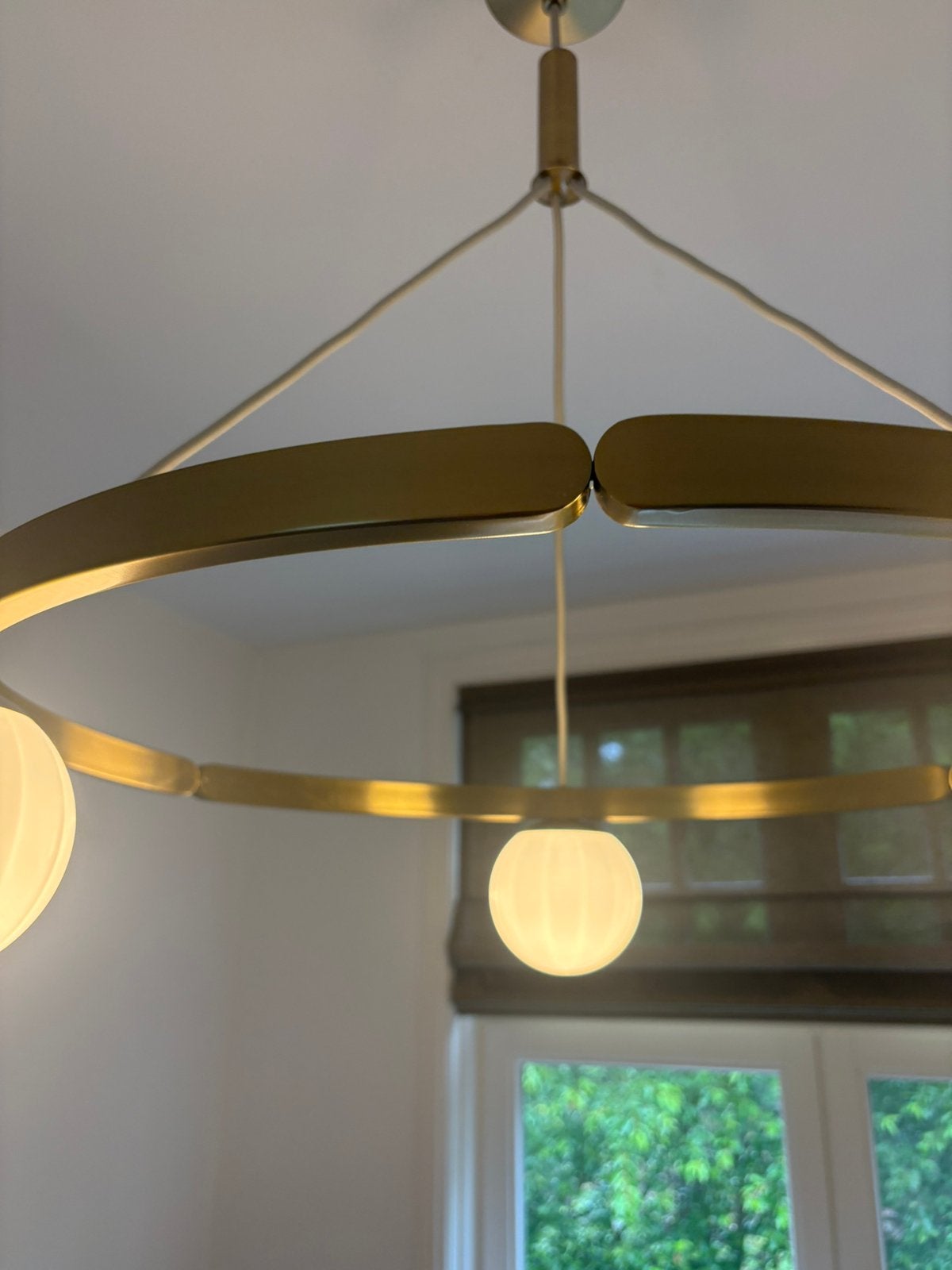 3 lampen, Huis en Inrichting, Lampen | Hanglampen, Ophalen of Verzenden, Zo goed als nieuw, Minder dan 50 cm