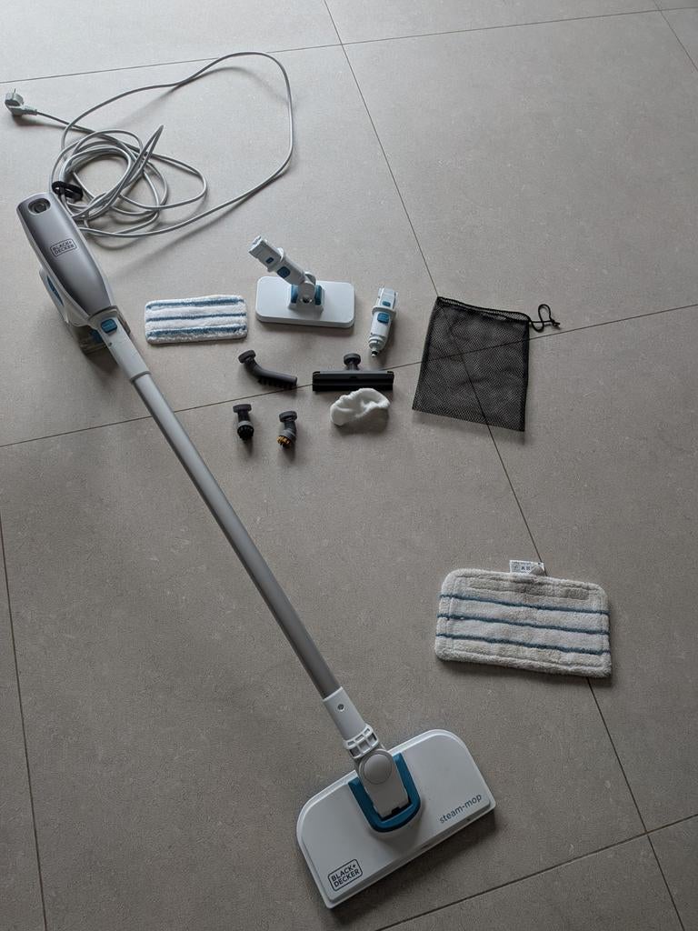 Black+Decker Stoomdweil met diverse opzetstukken, Ophalen, Raamwisser of Trekker